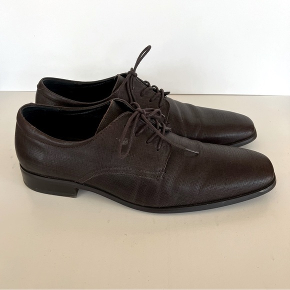 Calvin Klein Gordon Textured Dress Lace Up Shoe - Men’s 10.5 - Picture 1 of 10